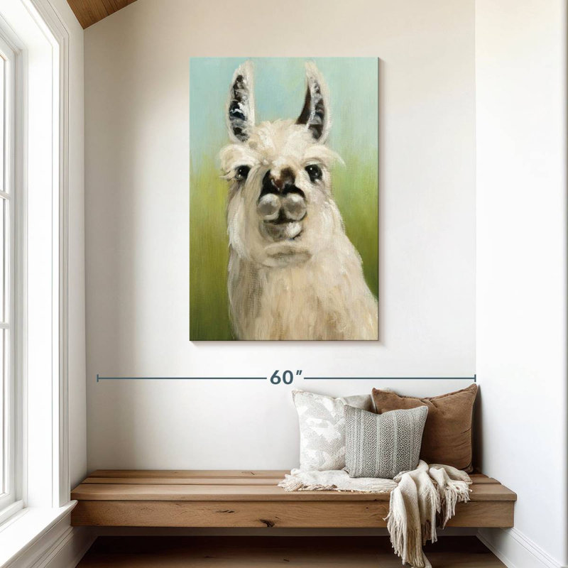 Brampt Who's Your Llama, 45" H x 30" W