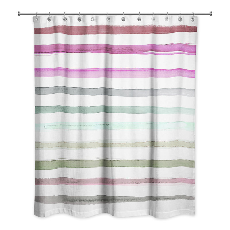 Rideau de douche Chanley, Rose