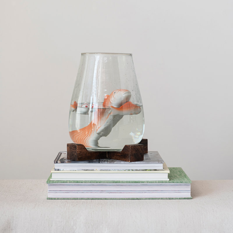 Stoneware Floating Fish