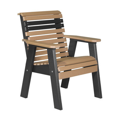 Banc de parc en plastique plain Zent