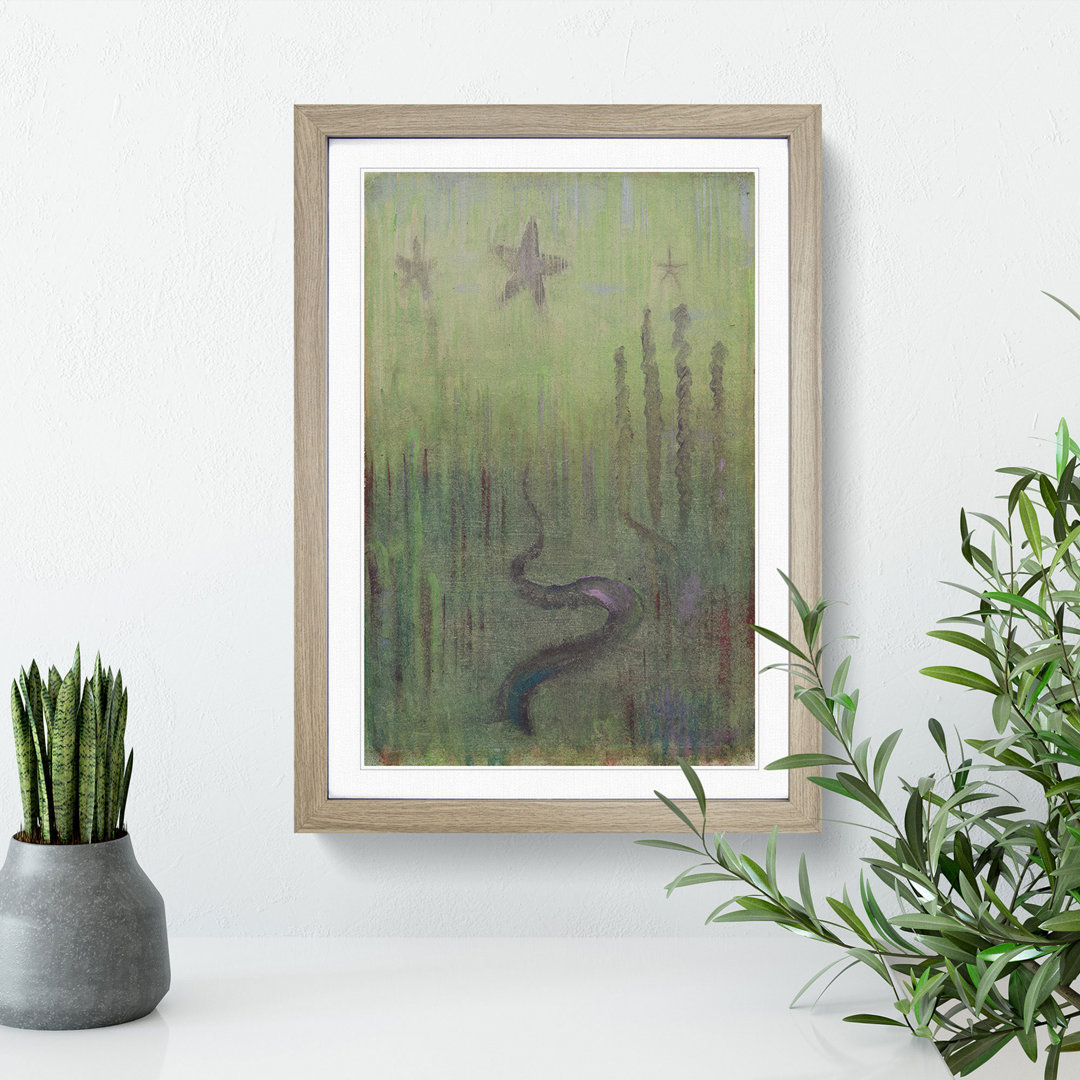 Creation of the World Vol.11 by Mikalojus Konstantinas - Picture Frame Painting