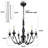 Josuel 6 - Light Dimmable Classic / Traditional Chandelier-1747850063