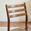 Simple log dining table and chair combination-103283804