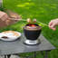 7.5-In. Cleanburn Smokeless Outdoor Tabletop Fire Pit with Dual Fuel Compatibility
