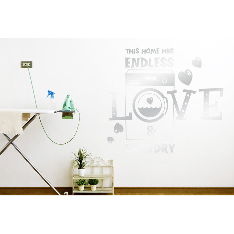 Wall Decal, Shiny Silver