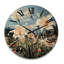 Horloge murale en bois massif Kimberland-64917879