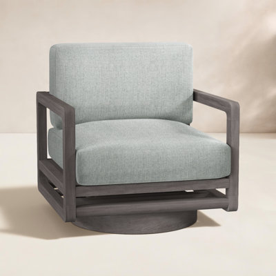 Tanah Sunbrella® Swivel Patio Lounge Chair