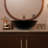 Novatto 17.5'' Glass Circular Bathroom Sink-89559045