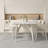Nordic simple rectangular dining table set-104026350