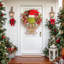 Couronnes de Noël pour porte d'entrée