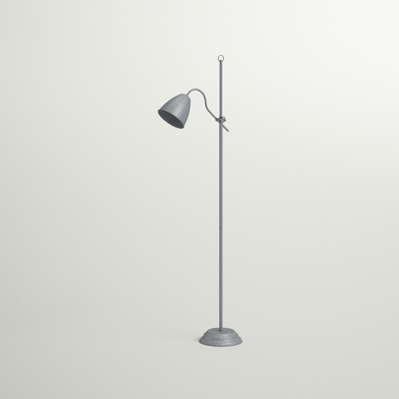 Verena 66'' Cement Task Floor Lamp