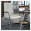 Chaise de bureau rembourrée en cuir Aleen-1219390933