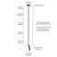 Luminaire suspendu 2 lumières avec abat-jour en verre blanc Rosenberger-1778156539