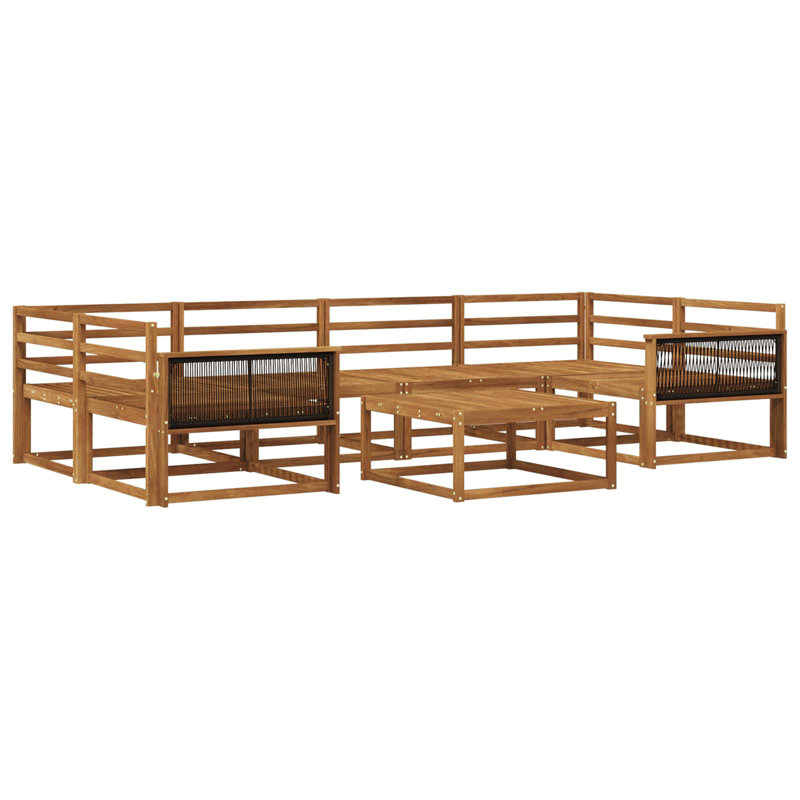  Outdoor Sofa Set 7 Pcs Garden Furniture Patio Seating Backyard Couch