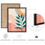 "Modern Tropical Monstera Palm Leaves-101825611-101825608