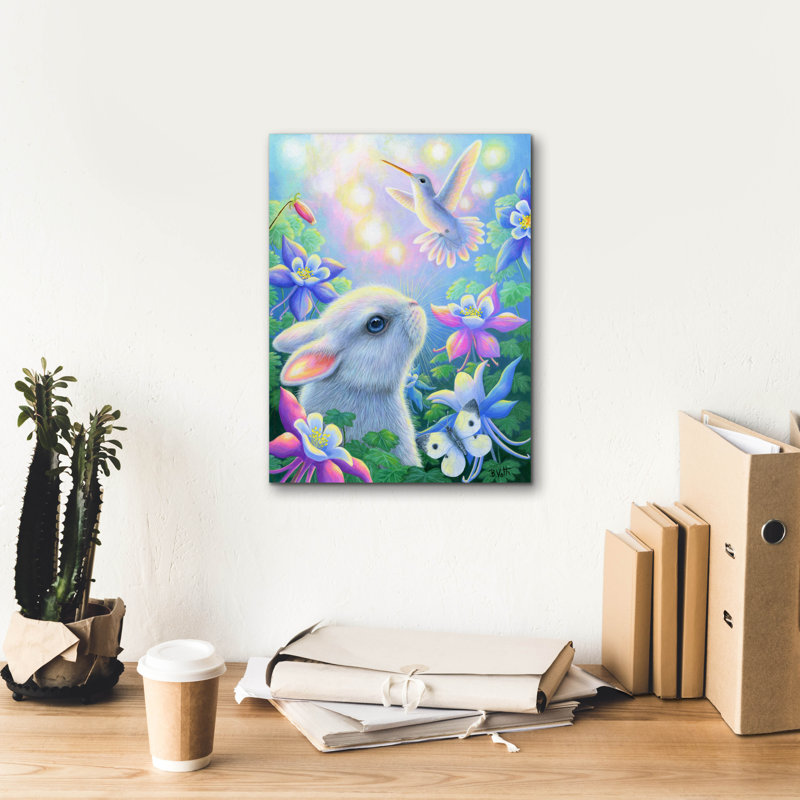 «Summer Splendor» par Bridget Voth, H 16 po x l 12 po x P 0,75 po
