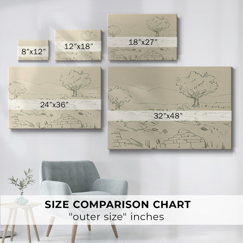 Toile tendue Christchurch, H 12 po x l 18 po