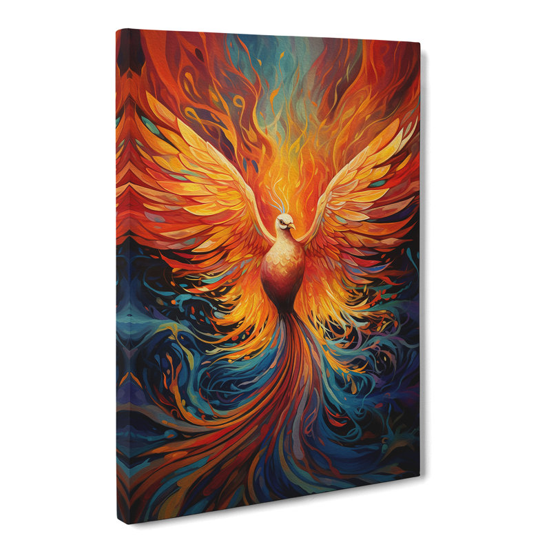 Phoenix Colour Field - Print, 50cm H x 35cm W x 3cm D
