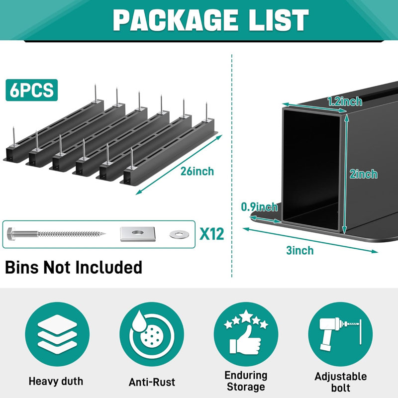 Ceiling Storage Rack, Heavy Duty Overhead Garage Storage Rack