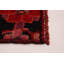 Tapis de couloir rouge unique en laine 4 pi 7 po x 14 pi 2 po Zaryab