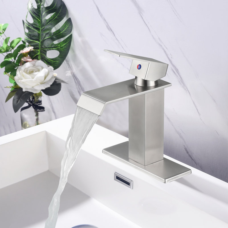 Vessel Sink Faucet Single-handle Bathroom Faucet,  Brushed Nickel