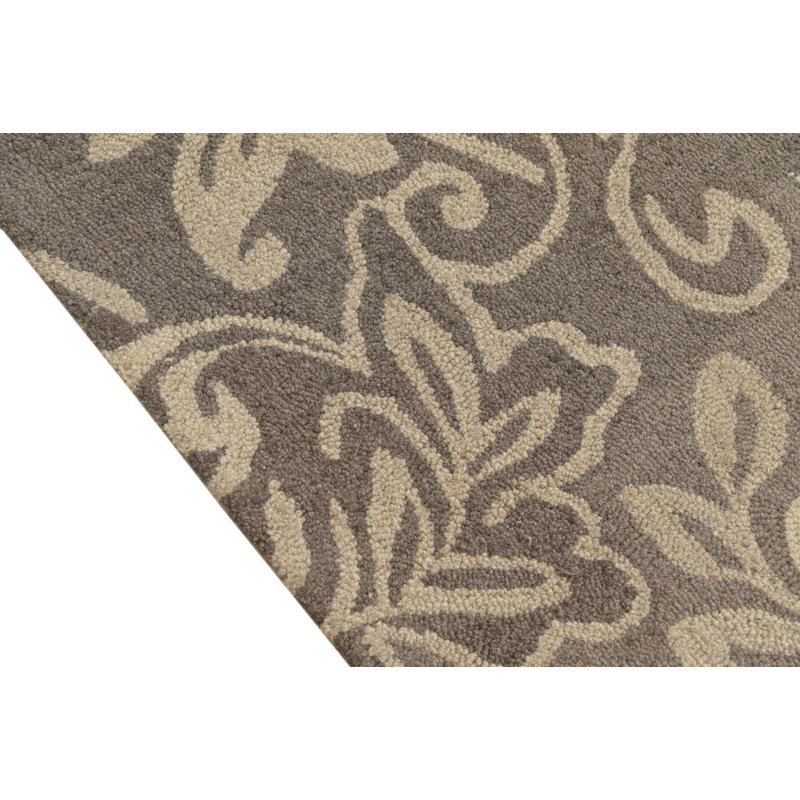 Tapis taupe 5 x 8 po