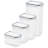 Airtight Food Storage Container 24 Pack
