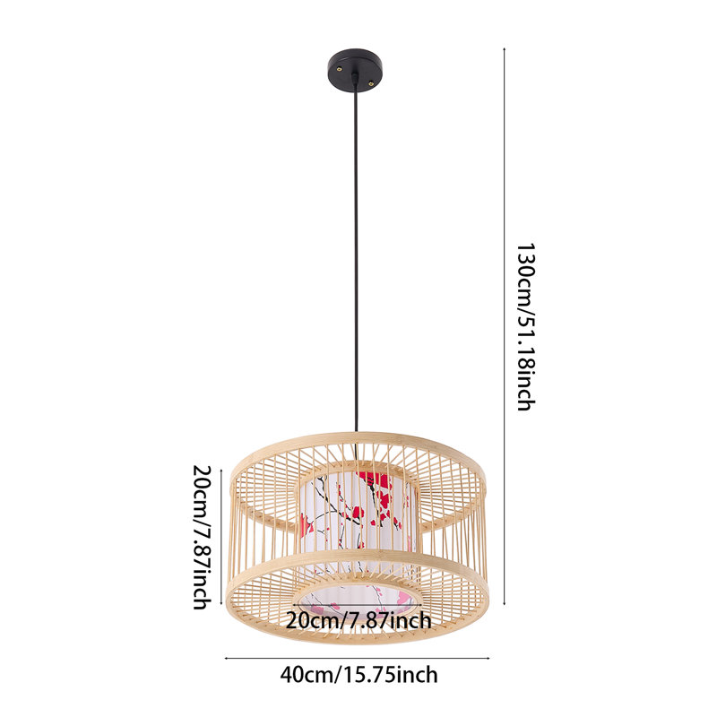 1 - Light  Cylinder Pendant