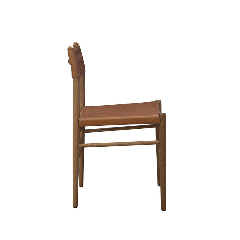 Solid Wood Dining Chair, Brown