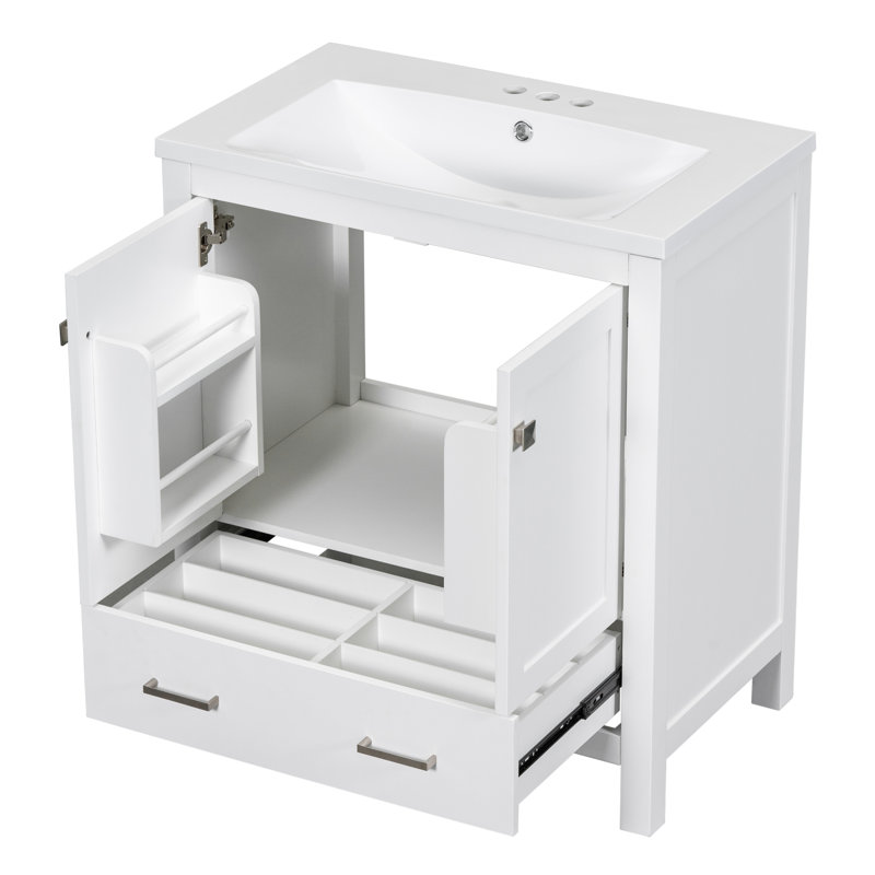 Rameesah 30'' Single Bathroom Vanity with Top