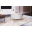 Table basse moderne avec 2 grands tiroirs de rangement Modern (table basse incluse, sans chaises)