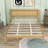 Citarelli Wood Platform Bed with Headboard-1948500528