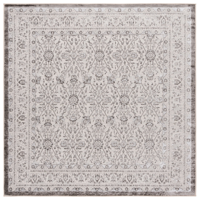 Judica Performance Oriental Rug, Square 6'7"
