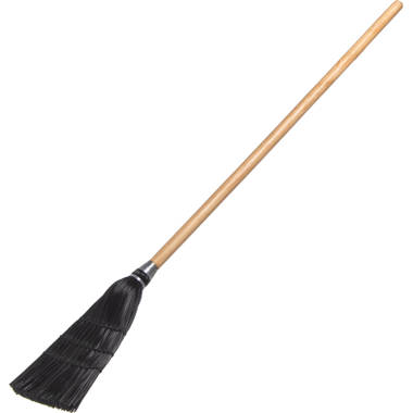 Rubbermaid Commercial Wood Handle Lobby Corn Broom