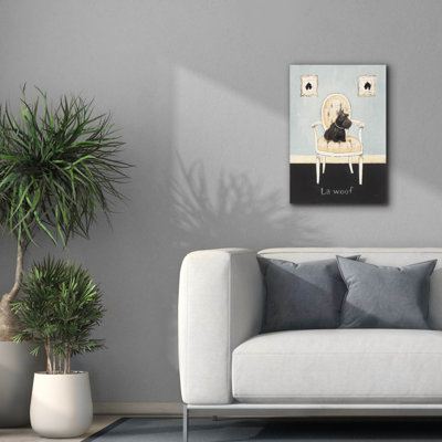 «La Woof» par Emily Adams, art mural sur toile