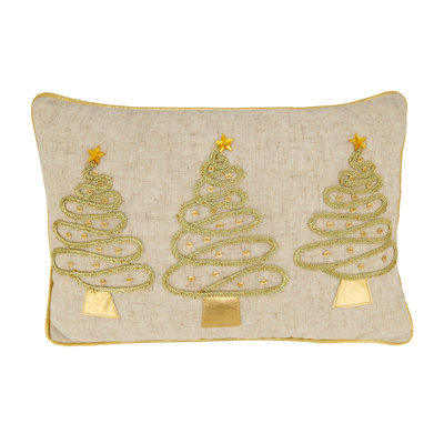 Polyester Lumbar Rectangular Pillow Cover & Insert