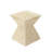 Bernardino Mother of Pearl Shell Handmade Hourglass Shaped Side End Accent Table-2140937920