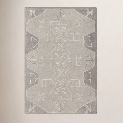 Demie Hand-Tufted Abstract Wool Rug