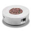 Table classique pour foyer d'extérieur rond en béton au propane H 11 po x l 30 po 50000BTU