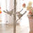 Antique Mirror Drink End Side Bird Table