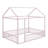 Full Size Metal House-Style Bed Frame-121384077