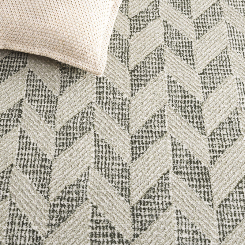 Iturralde Performance Geometric Rug, Rectangle 5'3" x 7'7"