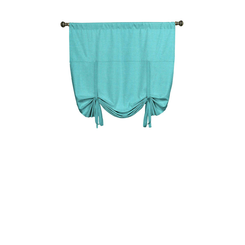 Rideau à nouettes occultant Columbia, Turquoise
