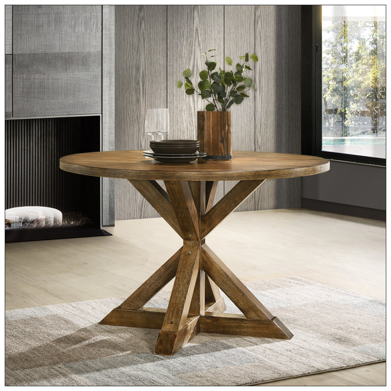 Table de salle à manger Windvale, Brun