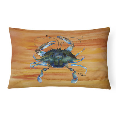 Coussin Crab Crab Orange