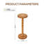 Table de bout ronde en bois massif, table à boissons à piédestal, grand support pour plante-118690974-118690972