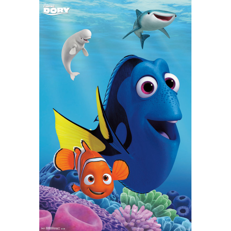 « finding dory-dory », impression sur papier