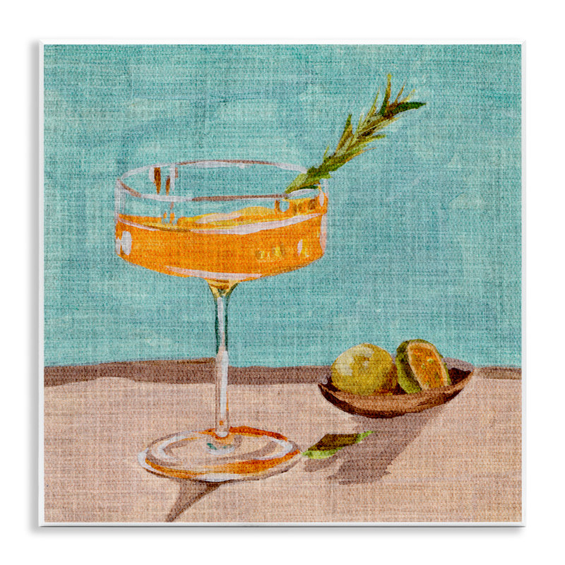 «Bright Bright Cocktail Glass» par Melissa Wang