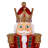 36 in. Nutcracker with Multicolor Lights