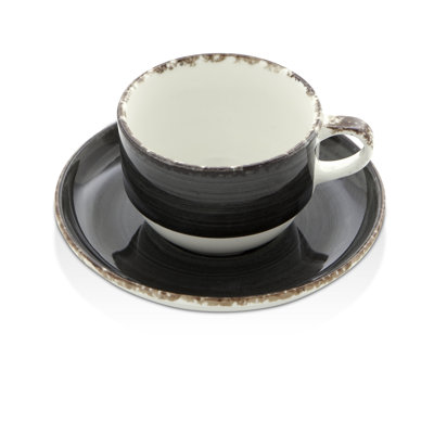Sidwell Porcelain Espresso Cup and Saucer